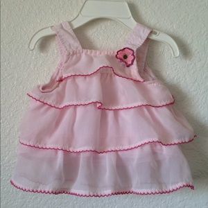 Little Girl's first moments layette Dress 0-3 m